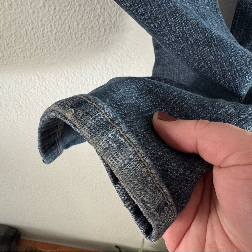 Nine West Y2K Jeans Denim Bootcut Medium Wash Mid Rise Zip Closure Size 6 / 27 - Picture 13 of 16